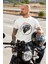 Motorcu Motorsiklet Vites Geçişleri ve Kask Tasarımlı 1N23456 %100 Pamuk Regular Fit T-Shirt 1
