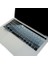 Macbook Pro Klavye Koruyucu (Türkçe Q) 13INÇ A1706 A1989 A2159-15INÇ A1707 A1990 ile Uyumlu Ombre Siyah Gri 2