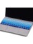 Laptop Macbook Pro Klavye Koruyucu (Us To Tr) 13INÇ A1708-13INÇ A1534 ile Uyumlu Ombre Lacivert Mavi 2