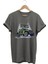 Offroad 4x4 Dağ Arabası Orman Tema Baskısı Regular Fit %100 Pamuk T-Shirt 1