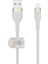 Boostcharge Pro Flex Örgülü USB Tip A - Yıldırım Kablosu (2m/6,6ft), Mfi Sertifikalı Şarj Kablosu - Beyaz 1