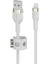 Boostcharge Pro Flex Örgülü USB Tip A - Yıldırım Kablosu (2m/6,6ft), Mfi Sertifikalı Şarj Kablosu - Beyaz 3