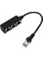 RJ45 3'lü Dağıtıcı Splitter, RJ45 Dağıtıcı, 3lü Ethernet Uzatma Kablosu, Kablo, 3 Sokete Fiş, Aktarım Bağlantısı, Ayırıcı 3
