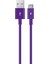 Type-C 120CM Şarj Kablosu - Mor (2DK12MR) 3