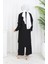 Taşlı Tunik Pantolon Ikili Takım 2090-05 Siyah 5