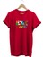 Yaz Love Summer Yazı Baskılı Deniz Sahil Kumsal Desenli %100 Pamuk Regular Fit Bisiklet Yaka T-Shirt 1