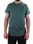 2300 Yeşil Günlük Pamuklu Basıc Bisiklet Yaka Erkek Tişört 2