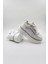 Ithal Single Taşlı Model Kadın Sneakers Spor Ayakkabı KB0051 Beyaz 3