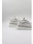 Ithal Single Taşlı Model Kadın Sneakers Spor Ayakkabı KB0051 Beyaz 4
