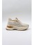 Sneaker Kadın Spor Ayakkabı KB004545 Bej 1