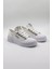Kadın Taşlı Sneakers KB0014 Beyaz 2