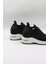 Taş Detaylı Sneaker Kadın Spor Ayakkabı KB008 Siyah 4