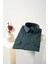Erkek Comfort Fit Kısa Kol Çift Cep Kapaklı Yıkamalı Poplin Gömlek Fargo Ss B01.251.387 - Orman Yeşili 1