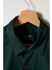 Erkek Comfort Fit Basic Kısa Kol Tek Cepli Yıkamalı Gabardin Gömlek Kansas Ss B01.251.428 - Orman Yeşili 3
