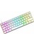 Trol Red Switch Mini Rgb Oyun Klavyesi Gaming Mekanik 62 Tuşlu 18 Rgb LED USB Tip-C Kablosu Beyaz T60-WHITERED V-8683140025 1