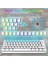 Trol Red Switch Mini Rgb Oyun Klavyesi Gaming Mekanik 62 Tuşlu 18 Rgb LED USB Tip-C Kablosu Beyaz T60-WHITERED V-8683140025 2