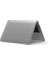 Macbook Air M1 Kılıf 13 Inç Kristalline Iz Yapmaz (Touchıd'li M1 Air) A2337 A2179 A1932 ile Uyumlu Gri 3