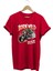 Motorsiklet Born Wild Ride Or Die Baskılı Kuru Kafa %100 Pamuk Regular Fit Bisiklet Yaka T-Shirt 1