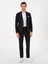 Erkek Siyah Slim Fit %100 Keten Pantolon 50306223-VR046 1