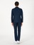 Erkek Lacivert Slim Fit %100 Keten Pantolon 50306223-VR033 4