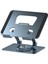 Tablet Standı 360 Derece Dönebilen Tablet Stand Katlanabilir Metal Tablet Tutucu Standı Tablet ve Telefon Tutucu Stant Tablet Tutucu Metal (Koyu Gri) 1