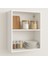 Duvara Monte Mutfak Dolabı – Kapaksız 2 Raflı Beyaz Mdf 60X70 cm 3