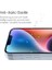 Apple iPhone 14/13/13 Pro (6.1") Için Ekran Koruyucu Anti Static Temperli Cam 9h Sertliğinde Görüntü Kalitesini ve Dokunmatiği Etkilemeyen Darbelere Karşı Premium Koruma 2