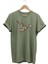 Avcılık Ördek Avı Baskılı Kamuflaj Desenli Ördek Tasarımlı %100 Pamuk Regular Fit T-Shirt 1