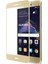 Huawei P9 Lite 2017 Uyumlu Full Kaplayan Temperli 5d Ekran Koruyucu Cam (Gold) 1