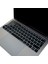 F Klavye Laptop Macbook Pro Kılıf Daktilotip Baskı 12INÇ A1534-13INÇ A1708 ile Uyumlu Siyah 1