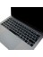 F Klavye Laptop Macbook Pro Kılıf Daktilotip Baskı 12INÇ A1534-13INÇ A1708 ile Uyumlu Siyah 2