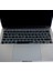 F Klavye Laptop Macbook Pro Kılıf Daktilotip Baskı 12INÇ A1534-13INÇ A1708 ile Uyumlu Siyah 3