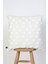 Dekoratif Kırlent Kılıfı – Pamuk ve Mikro Polyester, Punch Desenli, Ekru Renk, Çift Yönlü Gizli Fermuarlı, 43x43 cm 7