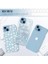 Iphone Alüminyum Alaşım Çerçeveli Tempered Glass Kamera Lens Koruyucu (Iphone 15 Mavi) 2