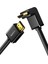 HDMI 90 Derece Kablo, 2 Metre, Siyah 2
