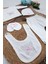 Asfstore Sema Baby 5 Parça Hastane Çıkışı Zıbın Seti 0-3 Ay - Pink Butterfly 2