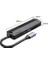Type-C Bağlantılı PD55W 2 USB Portlu HDMI Type-C Tf/sd Docking Station Siyah 3