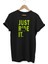 Just Ride It Baskılı T-Shirt 1