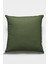 Haki Sade Kırlent Kılıfı Premium Tay Tüyü Döşemelik Kumaş Tek Renk Düz 43X43CM KRL024 1