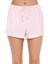 Kelebek Desenli Saten Gömlek ve Şort Pijama Takımı 1