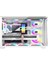Ocean Curved Pro 750W 80+ Temperli Cam Atx Mid Tower Oyuncu Bilgisayar Kasası Beyaz 2