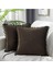 Kahve Tonlar 4 Adet Ponponlu Kırlent Kılıfı Seti 4 Adet 43 x 43 cm Kahverengi, Deve Tüyü, Bej, Krem 2