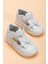 Şirinbebe Ortopedik Kız Bebek Ilkadım Ayakkabı Beyaz Direkli Fiyonklu 1
