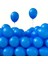 10 Adet 5 Inç 12 cm Mavi Balon Doğum Günü Balonu Mini Balon 2