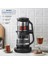 Çaysever Robotea Connect 3 In 1 Konuşan Otomatik Cam Çay Makinesi Su Isıtıcı Ve Filtre Kahve Demleme Makinesi 2500w Chrome 2