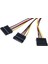 Plus PX-5101 3 Port Sata Çoklayıcı, Molex To 3xsata Power Hdd/dvd/ssd Psu Güç Kablosu 2