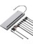 Usb-C Hub, 11'i 1 Arada Çoklu Bağlantı Noktalı Adaptör Yuvası, 4K Hdmı, Displayport, Vga, Usb-C ve 100W, Bağlı Cihazdan Şarj Etmek Için, 3x USB A, Gigabit Ethernet, Sd, Microsd, 3,5 mm Jak 3