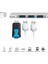 Type-C To USB Hub 4 Port Metal USB Çoğaltıcı Macbook Uyumlu USB 3.0 Hub Otg USB Adaptör Çoklayıcı 2