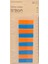 Şeffaf Renkli Postit Post-It Post It. Kitap Ayracı Ayraç Postit Sticker Not Kağıdı 200 Yaprak 1
