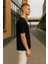 Regular Kalıp Kadın - Erkek Unisex Basic Tişört Siyah 3